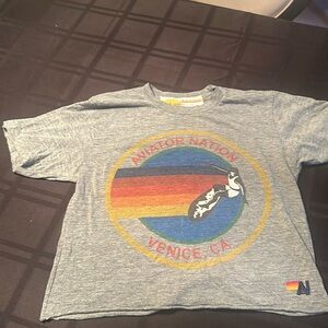 Gently used classic design Aviator Nation Tshirt - size Small